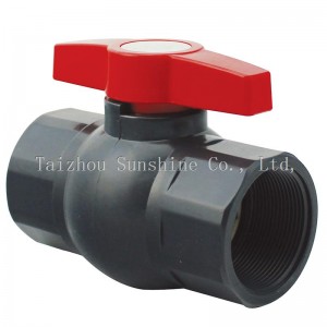 upvc threaeded ball valve